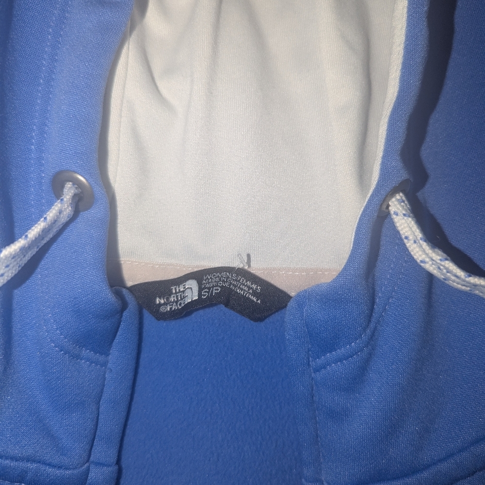 North Face Women's Small Full Zip Purple Long Sleeve Hoodie Sweatshirt - Picture 5 of 7